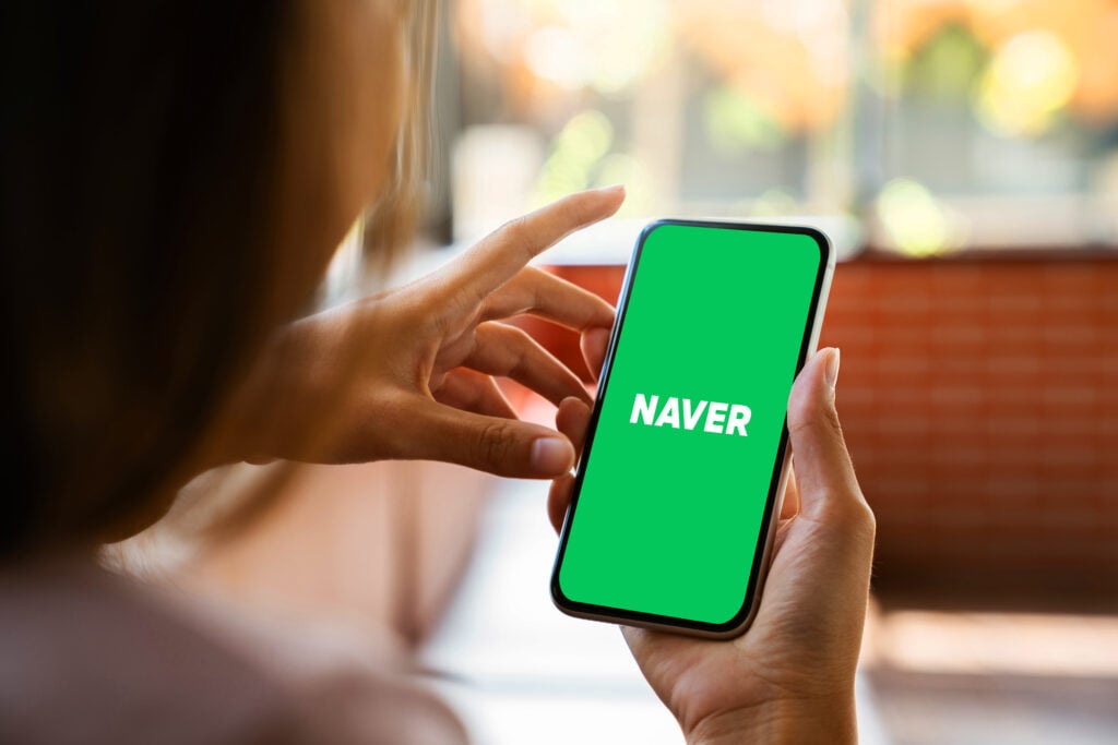 Korean influencer. Naver account